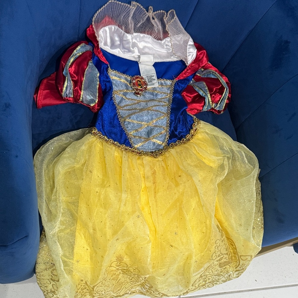 Disney Snow White Kids Costume - Blue, Red, Yellow